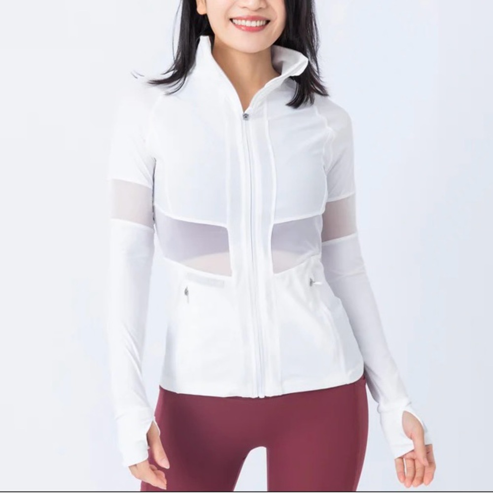 Coffee sweat jacket